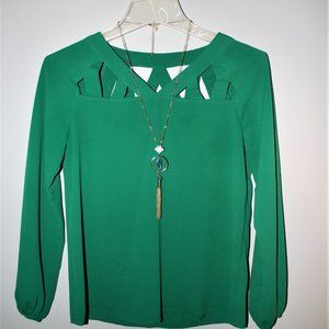 Skies are Blue Blouse